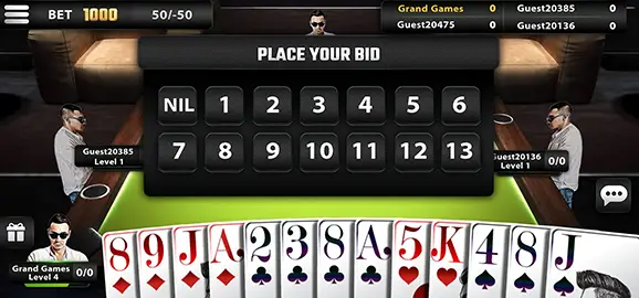 Spades Online Card Game